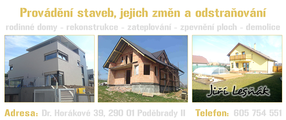 stavby Poděbrady, Nymburk